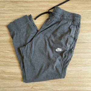 Nike Mens Gray Jogger Pants